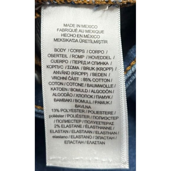 Lauren Ralph Lauren Black Label Dark Wash Skinny Jeans Size 6 –‎ Premium Stretch - Picture 6 of 9